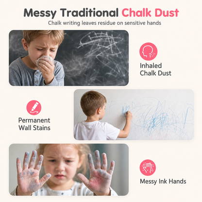 🎨 LIMITED-TIME 50% OFF! ✨ Kids Magnetic Drawing Board – Dust-free, Colorful, Safe 🪁