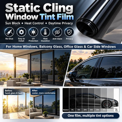 🛡️Multi-Purpose Scratch-Resistant Window Tint Film