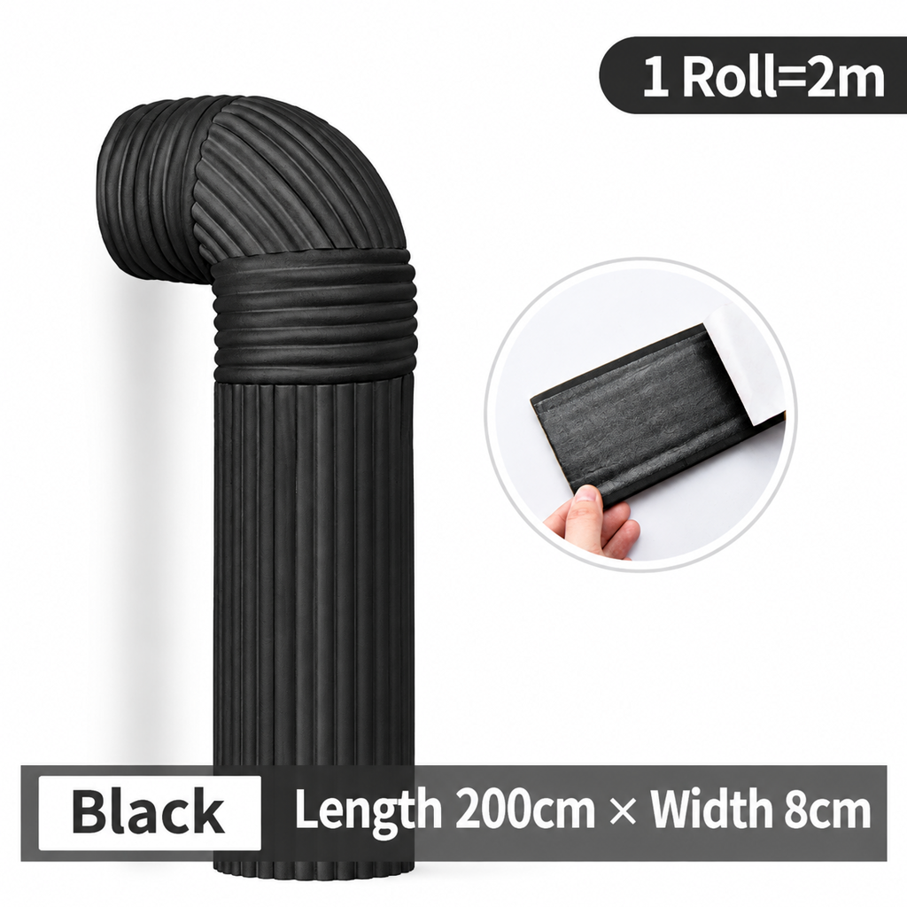 ❄️ Self-Adhesive Foam Pipe Insulation Wrap – Easy Peel & Wrap Design