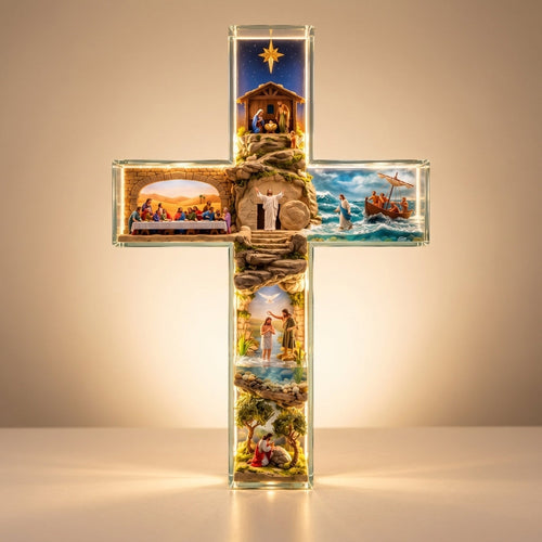 🎉Story of Jesus Light-Up Cross
