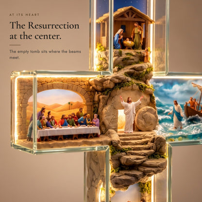 🎉Story of Jesus Light-Up Cross