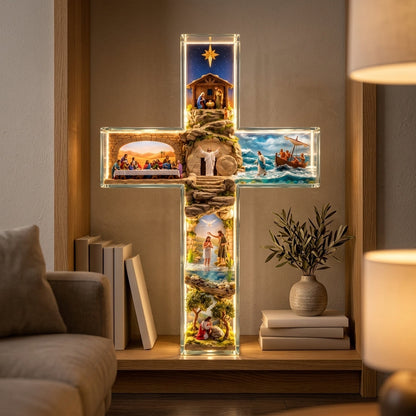 🎉Story of Jesus Light-Up Cross
