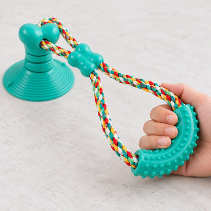 Suction Cup Rope Tug Dog Toy