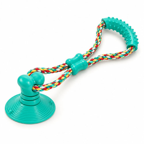 Suction Cup Rope Tug Dog Toy