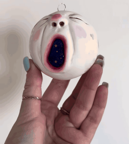 Handmade Moon Character Ornaments | Three Celestial Styles