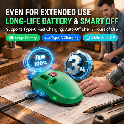 ✅50% off Bright infrared laser, accurate 90° right angle, pocket-sized leveling tool!