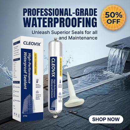 🔥🔥50% Off: Professional-Grade Waterproof Silicone Sealant for Roofs and Leak Repairs